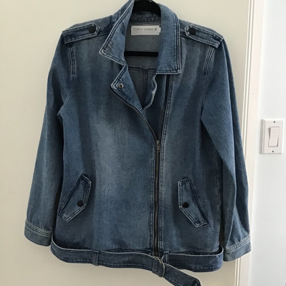 Gypsy Warrior Oversize Slouch Jean Jacket
